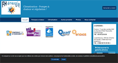 Desktop Screenshot of fh-energie.com